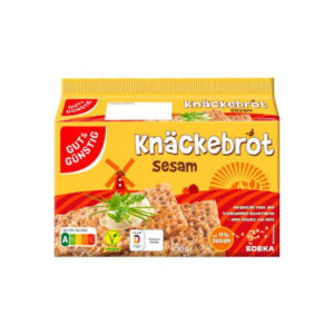 G&G KNAEKEBROT-SESAM 250G