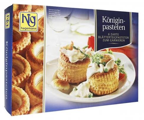 HAGEMANN KONIGIN-PASTETEN 150G