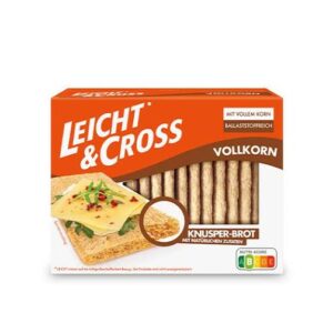 LEICHT & CROSS KNUSPERBROT VOLLKORN 125G