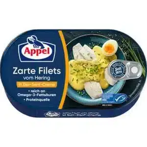 APPEL EIER-SENF-CREME FILETS 200G