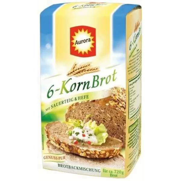 AURORA 6-KORN BREAD MIX 500G
