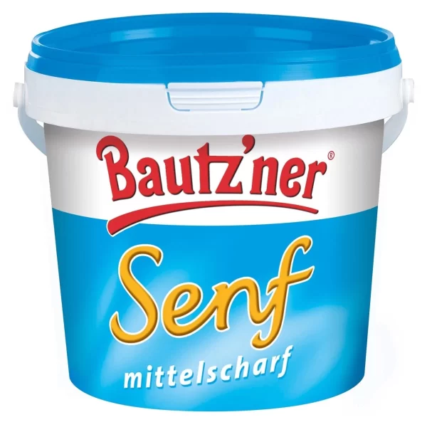 BAUTZNER SENF MITTEL SCHARF 1000ML