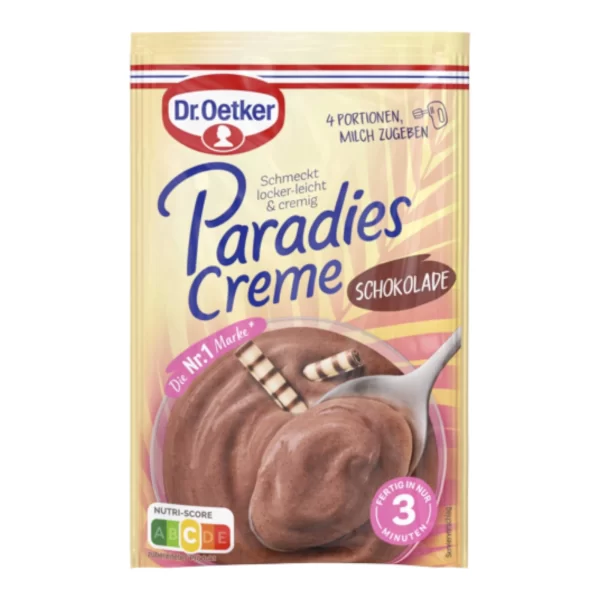 DR. OETKER PARADIES CREME-SCHOKOLADE 74G - 300ML