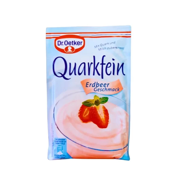 DR. OETKER QUARKFEIN ERDBEER GESCHMACK 56G