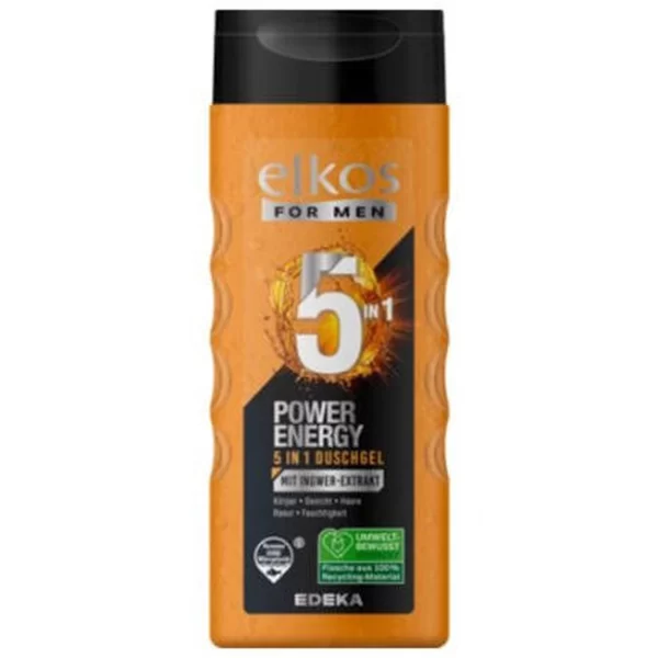ELKOS DUSCHGEL MEN 5IN1 POWER ENERGY 400ml