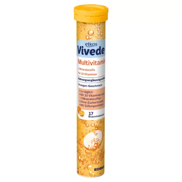 ELKOS MULTIVITAMIN - BRAUSETABLETTEN 17ER