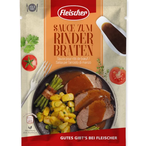FLEISCHER SAUCE ZUM RINDER BRATEN 25G