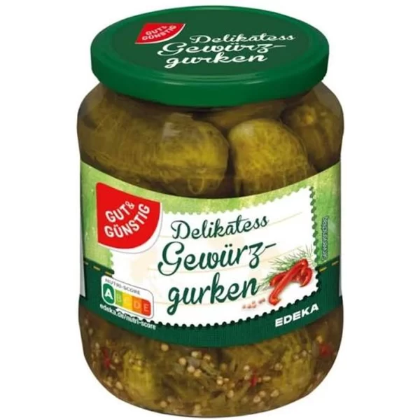 G&G DELIKATES GEWUERZGURKEN 720ML