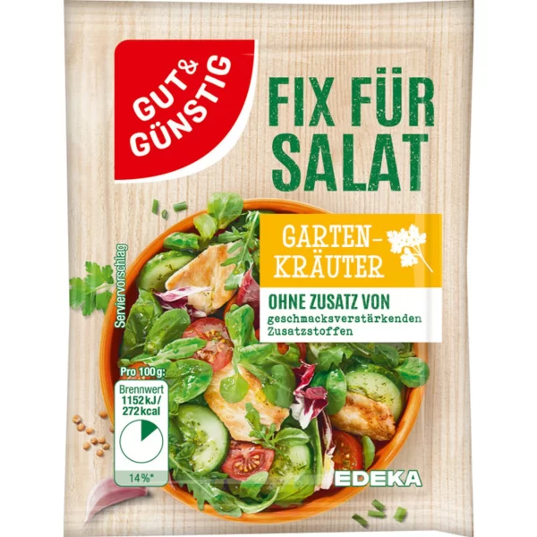 G&G FIX FUER SALAT-GARTEN KRAUTER 50G