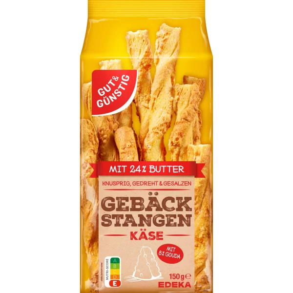 G&G GEBAECK STANGEN-KAESE 150G