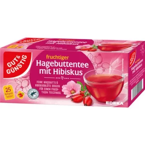 G&G HAGEBUTTEN-TEE MIT HIBISKUS 25ER