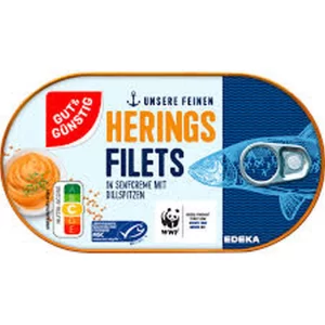 G&G HERINGFILETS IN SENFCREME 200G