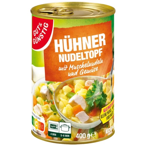 G&G HUEHNER NUDELTOPF 400G