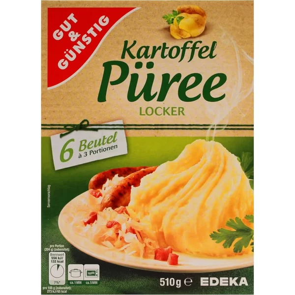 G&G KARTOFFEL PUEREE LOCKER 6 - 510g