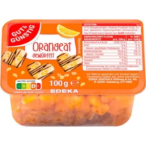 G&G ORANGEAT GEWUERFELT 100G