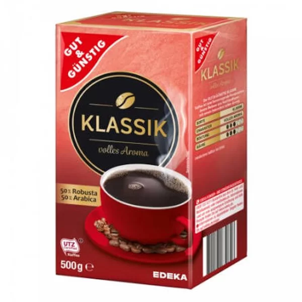 G&G ROESTKAFFEE KLASSIK 500G