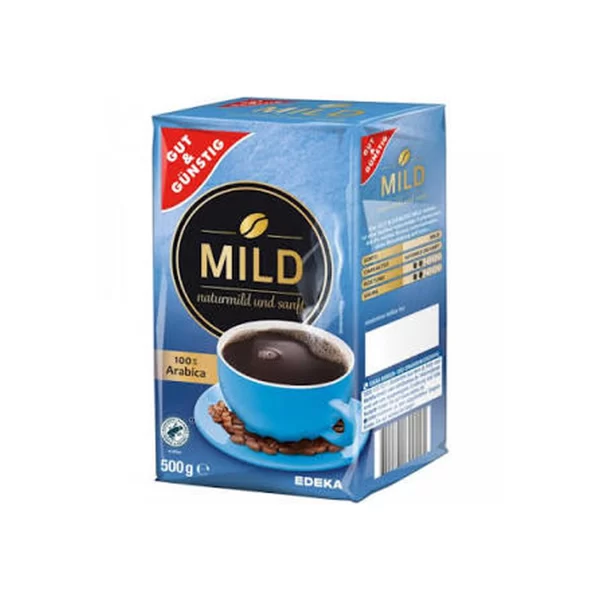 G&G ROESTKAFFEE NATURMILD 500G