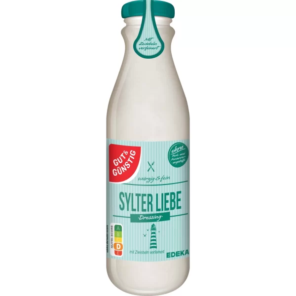 G&G SALAT DRESSING SYLTER LIEBE 500ML
