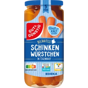 G&G SCHINKENWUERSTCHEN 5ST 380G
