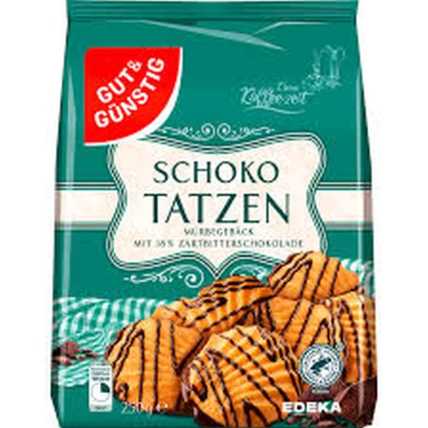 G&G SCHOKO TATZEN 250G