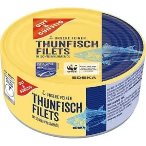 G&G THUNFISCH FILETS INSONNENBLUMENOL 195G
