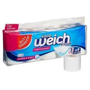 G&G WEICH KLASSIK-TOILETTENPAPIER 3 PLY