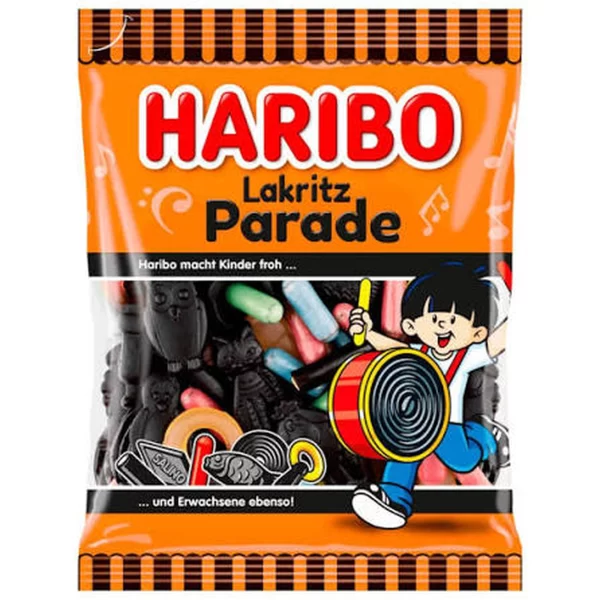HARIBO LAKRITZ PARADE 175G