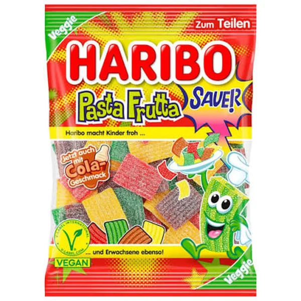 HARIBO PASTA FRUTTA SAUER VEGGIE 160G