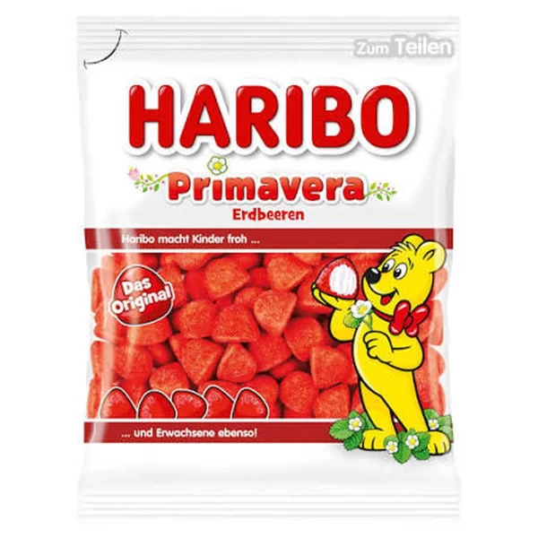 HARIBO PRIMAVERA ERDBEEREN 100G
