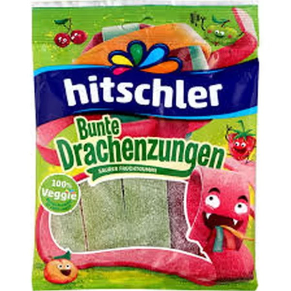 HITSCHIES SAURE DRACHENZUNGEN 125G