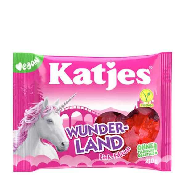 KATJES WUNDERLAND PINK 210G