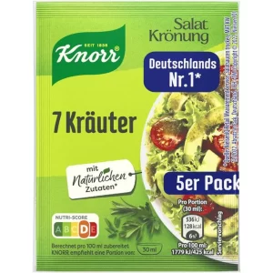KNORR SALATKRONUNG 7 KRAUTER 5ER 450ML