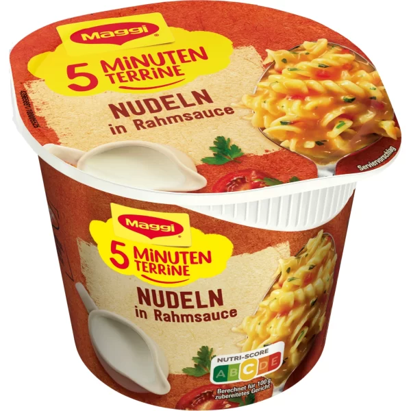 MAGGI 5 MINUTEN NUDELN IN RAHMSAUCE 61G