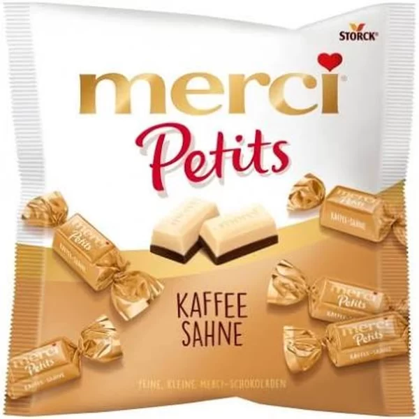 MERCI PETITS KAFFE SAHNE 125G