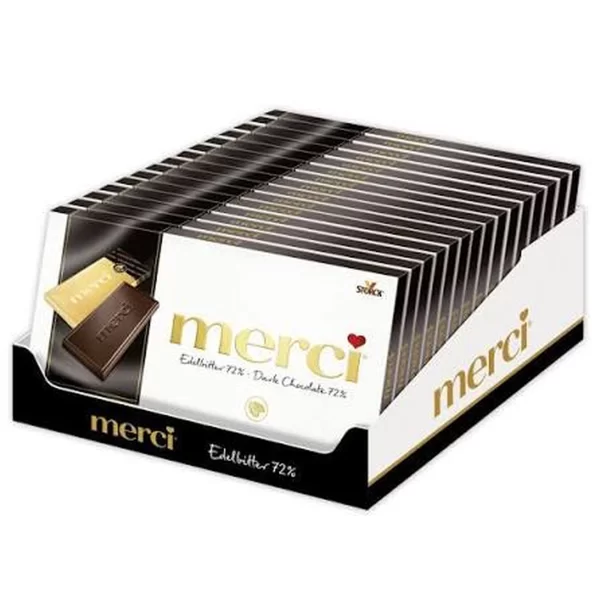 MERCI TAFELSCHOLOLADE EDELBITTER 72% 100G