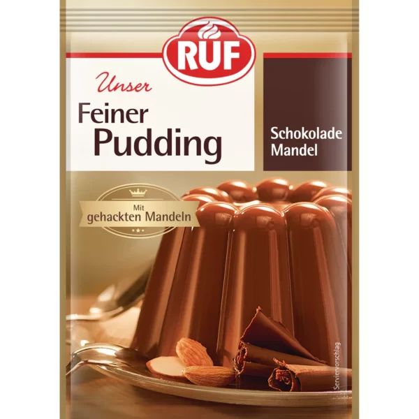 RUF FEINER PUDDING-SCHOKOLADE MANDEL 150G
