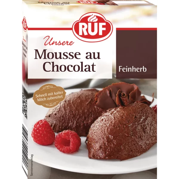RUF MOUSSE AU CHOCOLAT-FEINHERB 100G