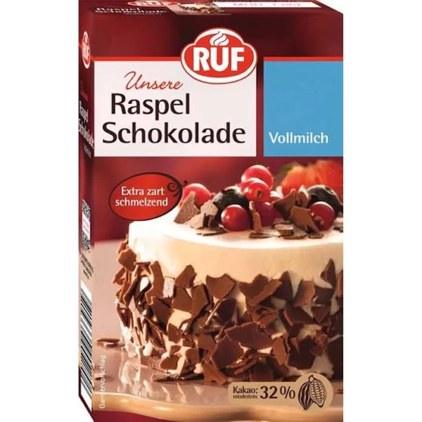 RUF RASPEL SCHOKOLADE VOLLMICH 100G