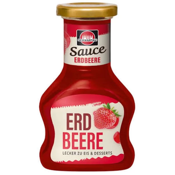 SCWARTAU DESSERT-SAUCE ERDBEERE 125ML