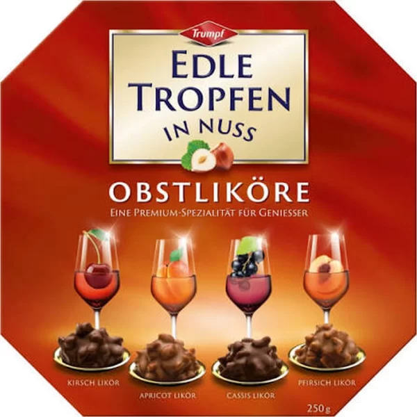 TRUMPF EDLE NUSS OBSTLIKORE 250G