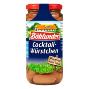 BOKLUNDER COCKTAILWURSTCHEN IN EIGENHAUT 380G
