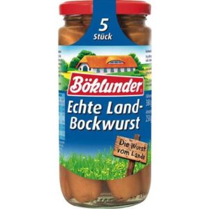 BOKLUNDER ECHTE LAND-BOCKWURST IN EIGENHAUT 380G