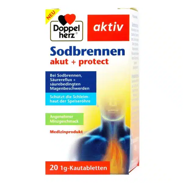 DOPPELHERZ SODBRENNEN AKUT + PROTECT