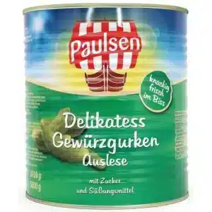 PAULSEN GHERKINS 75/80 - 10KG TIN