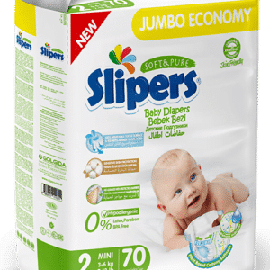 SLIPERS JUMBO MINI 3-6KG 70PCS